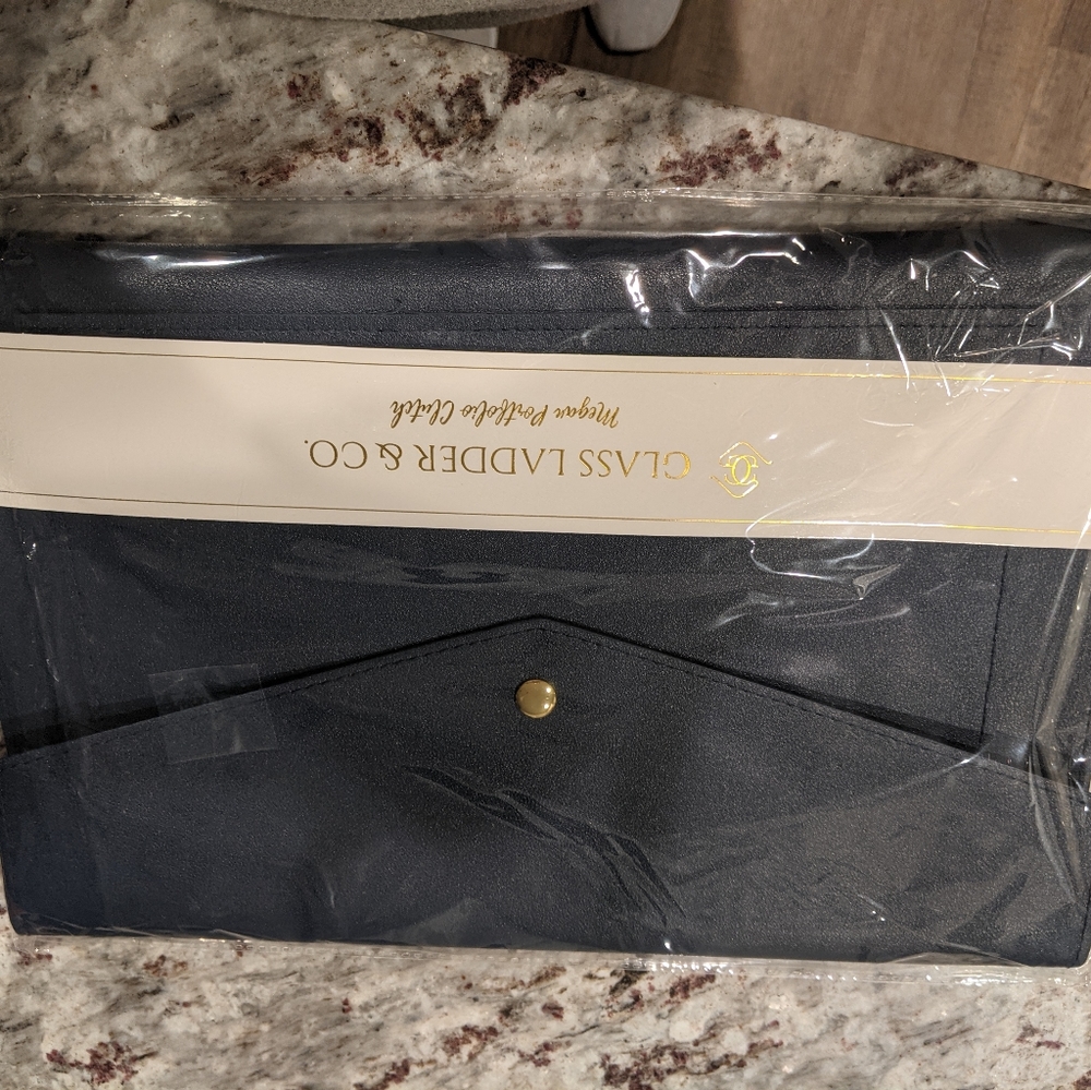 Glass ladder & Co. Meagan Portfolio Clutch